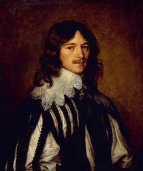 Lucius Cary, druhý vikomt Falkland (olej na plátně)