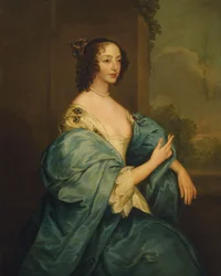 Portrét královny Henrietty Marie