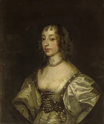 Portrét královny Henrietty Marie