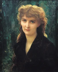 Baronka Eleonore de Uckermann (1853-1936) 1884