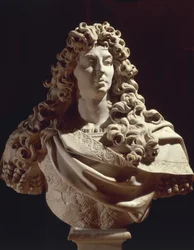 Busta francouzského krále Ludvíka XIV (socha)