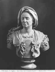 Busta Marie Serre, matky malíře Hyacinthe Rigaud, 1706 (mramor)
