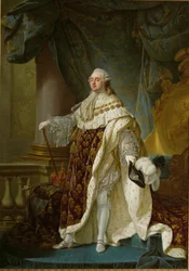 Ludvík XVI., francouzský král, narozen (malba na plátně)