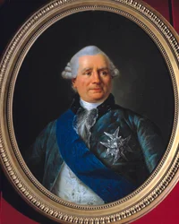 Portrét Charlese Graviera, hraběte z Vergennes (1719-1787) Ministr Malířství od Antoina Francoise (Antoine-Francois) Calleta (1741-1823) 18. stol. Rozměr 0,79 x 0,61 m. Versailles, zámecké muzeum