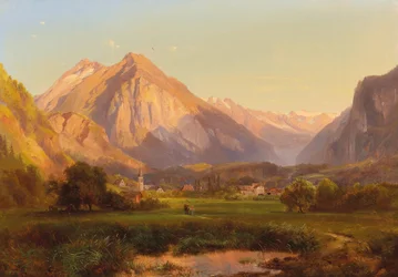 Alpská krajina