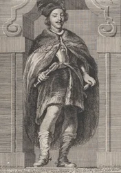 Portrét rakouského kardinála Infante Ferdinanda, 1728.