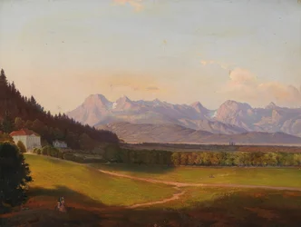 Vila Radetzky a Kamnické Alpy v Krainu