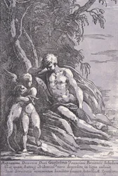 Svatý Jan v poušti, 1725.