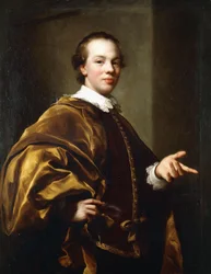 Portrét Jana, 7. hraběte z Galloway, tříčtvrteční, kolem roku 1758