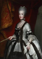 Portrét Marie Karolíny Rakouské