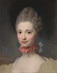 Portrét Marie Luisy Parmské jako princezny z Asturie, 1765