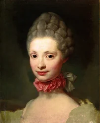 Nedokončený portrét Marie Louise de Bourbon-Parma (olej na plátně