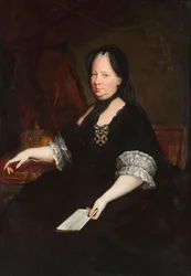Portrét císařovny Marie Terezie Rakouské 1717-1780 jako vdova, 1772