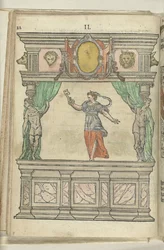 Jeviště s Cybele, 1578
