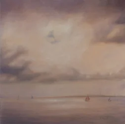 Veneperhe, 2014 (öljy kankaalle)