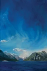 Norjan vuonot, 2011 (öljy kankaalle)