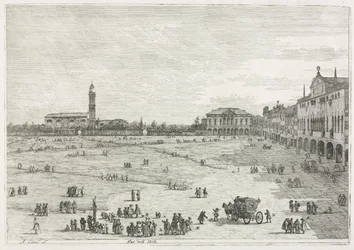 Pohledy: Prà della Valle, Padova, 1735-1746.