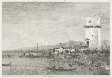 Pohledy: Věž Malghera, 1735-1746.