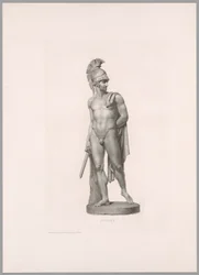 Ettore, Pohled zepředu, z Work by Canova