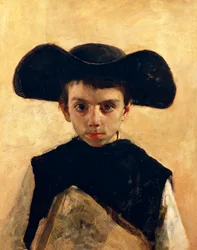 Prevetariello (malý kněz), 66 x 53 cm