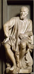 Portrét sochaře, malíře a architekta Michelangela Buonarroti dit Michelangelo