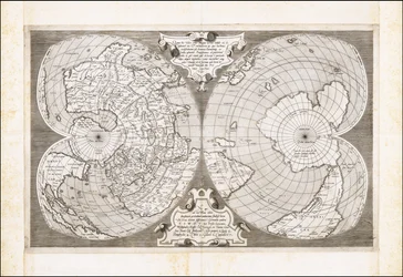 Dvojitá kordiformní mapa světa, Antonio Salamanca