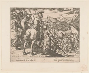 Alexandr Veliký vede boj Skutky Alexandra Velikého (název série) Alexandri magni praecipvae res gestae (název série)