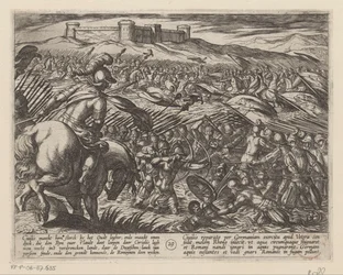 Julius Civilis zaplavuje zemi hrázemi Batavské války proti Římanům (název série) Batavorum cum Romanis Bellum (název série)