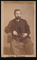 Portrét Edwarda Palmera 1829-1911, 1868-1869.