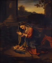 Madonna zbožňující dítě, c. 1525
