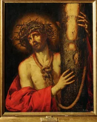Trpící Kristus (malba na plátně)