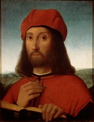 Portrét muže, konec 15. nebo začátek 16. století.