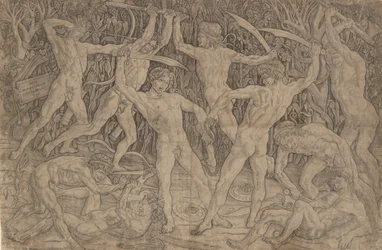 Bitva nahých mužů, ca. 1470-90., ca. 1470-90.