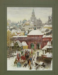 Ilustrace k velkovévodovi, carskému a císařskému lovu v Rusku od N. Kutepova, 1896