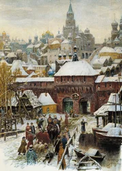 Moskva v 17. století, konec 19. - začátek 20. století.