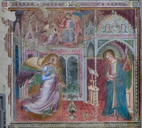Zvěstování, konec 14. století nebo začátek 15. století
