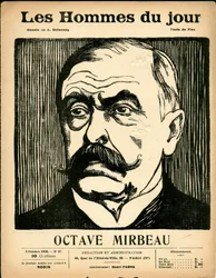 Obálka „“ The Men of the Day “, Satirical in B&W