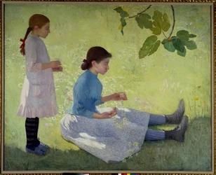 Obraz Koruna květin od Aristida Maillola (1861-1944) Soukromá sbírka z roku 1889
