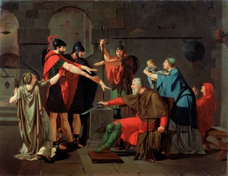 Přísaha Horatii, 1791.