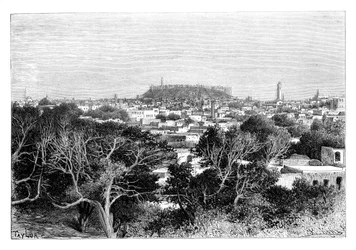 Aleppo, Sýrie, 1895.