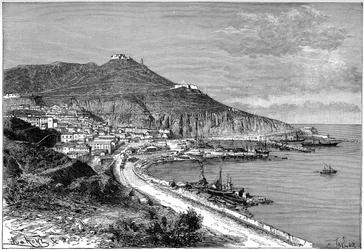 Oran, Alžírsko, c1890