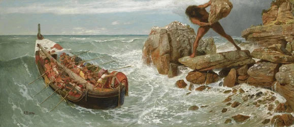 Odysseus a Polyphemus, 1896