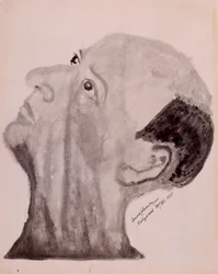 Autoportrét Arnolda Schoenberga - Hollywood 1923