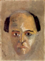 SCHOENBERG, Arnold - autoportrét 23