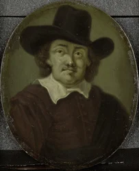 Portrét Jeremiáše de Deckera, básníka v Amsterdamu