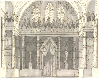 Interiér kostela