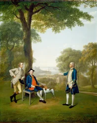 Arthur Holdsworth Rozhovor s Thomasem Taylorem a kapitánem Stancombem u River Dart, 1757.