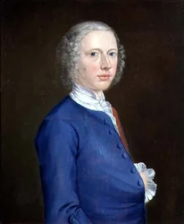 Autoportrét, cca 1737 (olej na plátně)