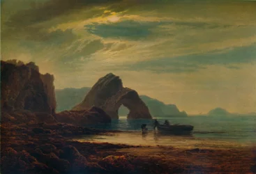 Gilters Point, Tenby, Moonlight, 1872-1874, 1935
