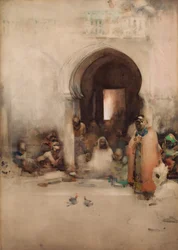 Kohoutí zápas, 1900.